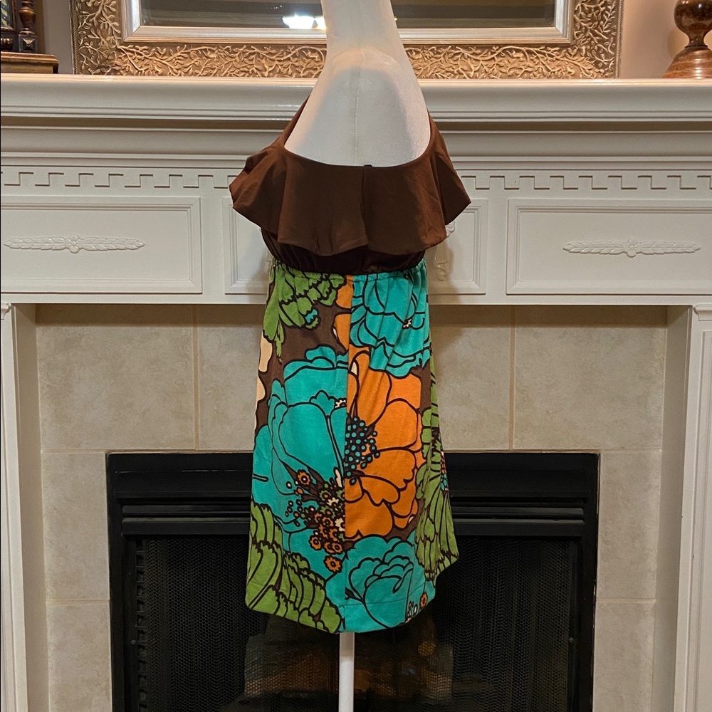 Judith March One-Shoulder Dress with Ruffle - Picture 4 of 12